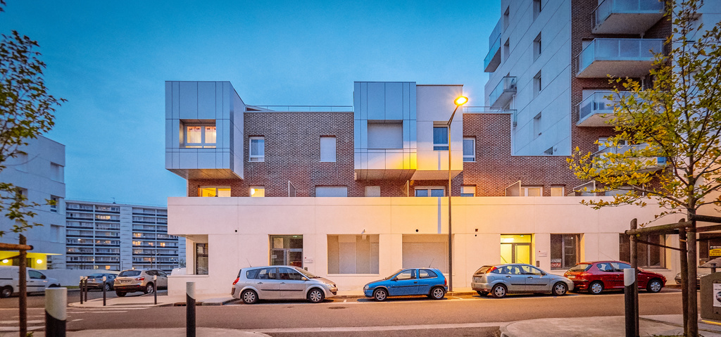 Résidence Villas Kennedy, Grand Quevilly — Atelier des Deux Anges