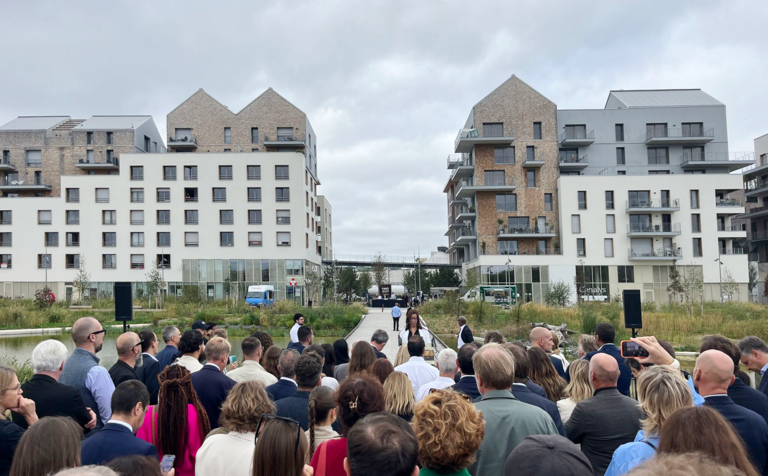 Atelier des Deux Anges - Inauguration de l'ilot GAIA, Rouen