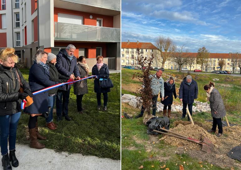 Atelier des Deux Anges - Inauguration résidence Les jardins de Jouvence, Gournay en Bray