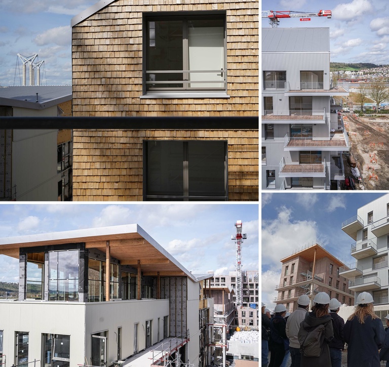 Atelier des Deux Anges - Visite du chantier Gaia, Rouen