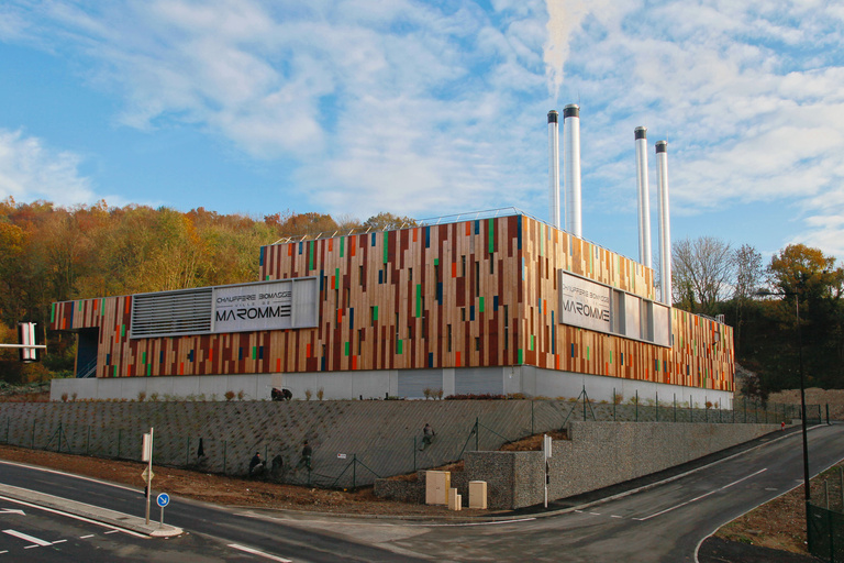 Atelier des Deux Anges - Chaufferie bi-énergie, Maromme